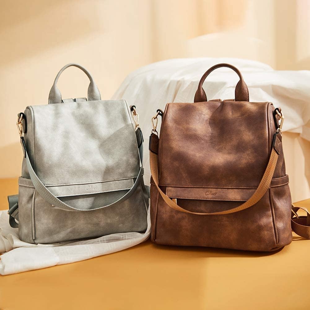 Wow!! | Hot Sale!!🔥45% OFF | Women's Fashion Leather Large Backpack