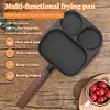3 in 1 Omelet Pan Nonstick Frying Grill Pan for Burger Egg Ham Pancake Cookware