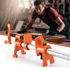3/4in Wood Gluing Pipe Clamp Set Heavy Duty Multifunctional for Home Improvement