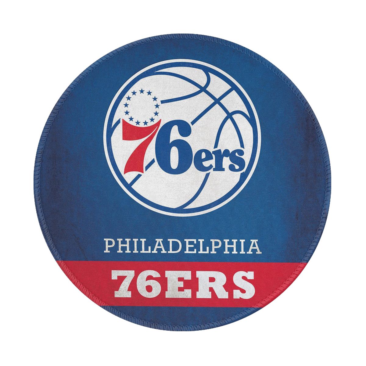 Philadelphia 76ers NBA Logo Gaming Round Mousepad for Computer Laptop