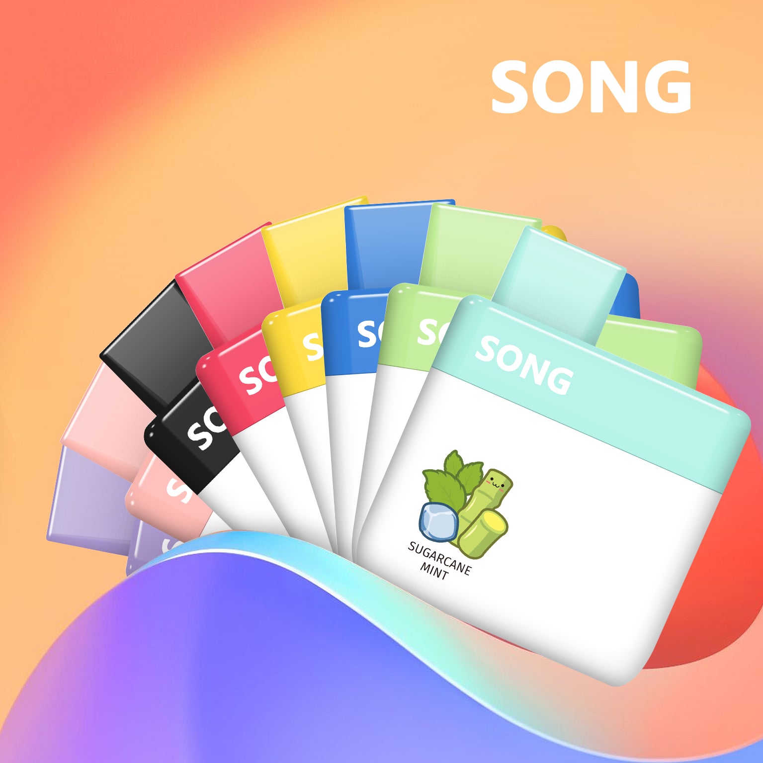SONG Card Series A05 600 Puffs Disposable Vape Wholesale SONG OPVape