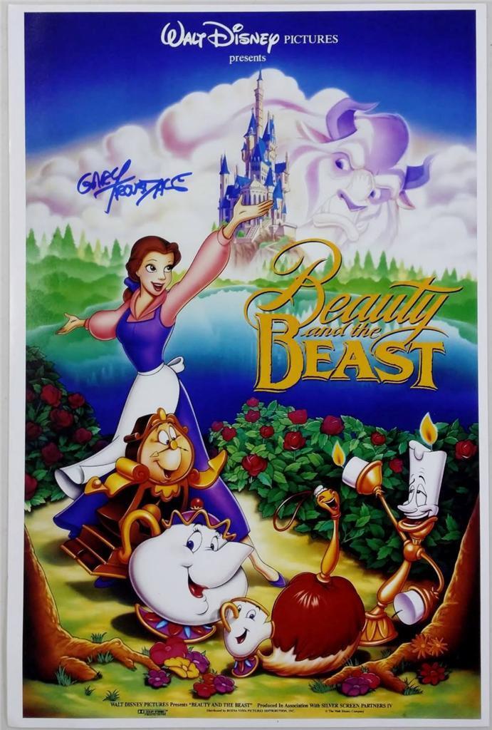 Gary Trousdale Signed Beauty & The Beast 12x18 Photo Poster painting Director