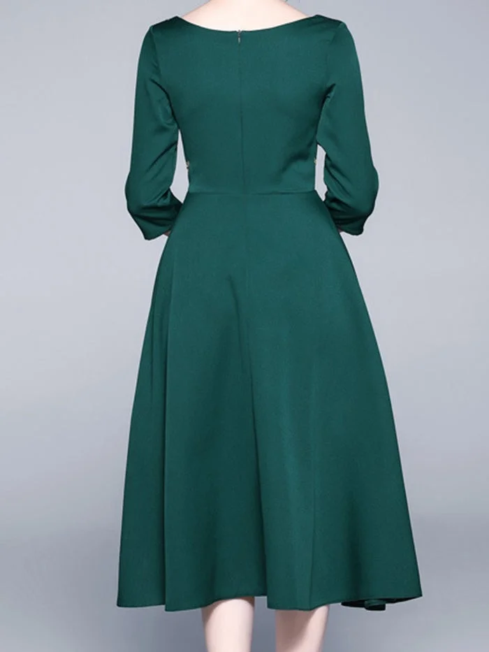 Elegant Heavy Embroidered Dress