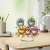 (US Local)Double Sided Effect DIY Special Shaped Quirky Bird Desktop Diamond Art Kits
