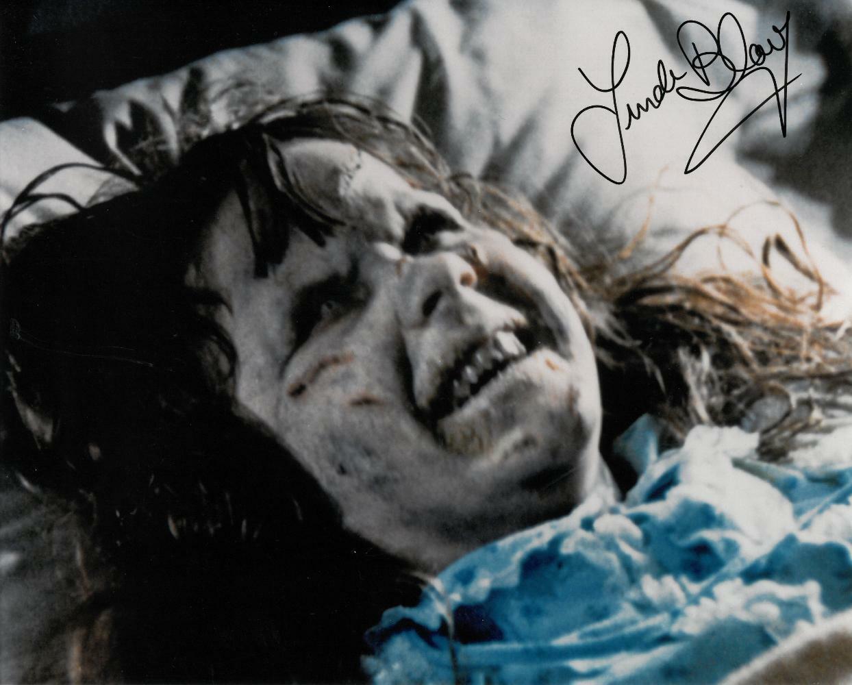 Linda Blair Signed The Exorcist Authentic Autographed 8x10 Photo Poster painting PSA/DNA #B78836