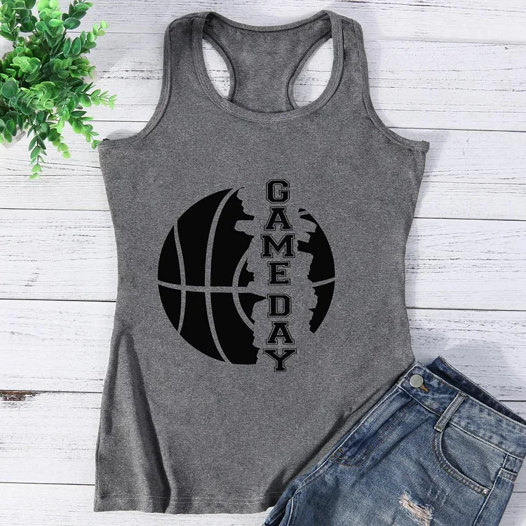 Basketball Game Day Vest Top