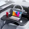Foldable Steering Wheel Table Laptop Stand Table Holder for Food Dining Reading