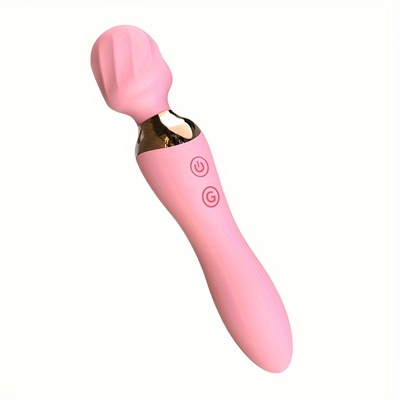 10-Frequency AV Stick Clitoral Stimulator Vibrator with 360° Rotating Head