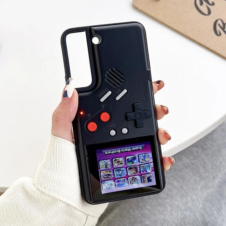 Etui na telefon do gier w stylu retro do Samsunga