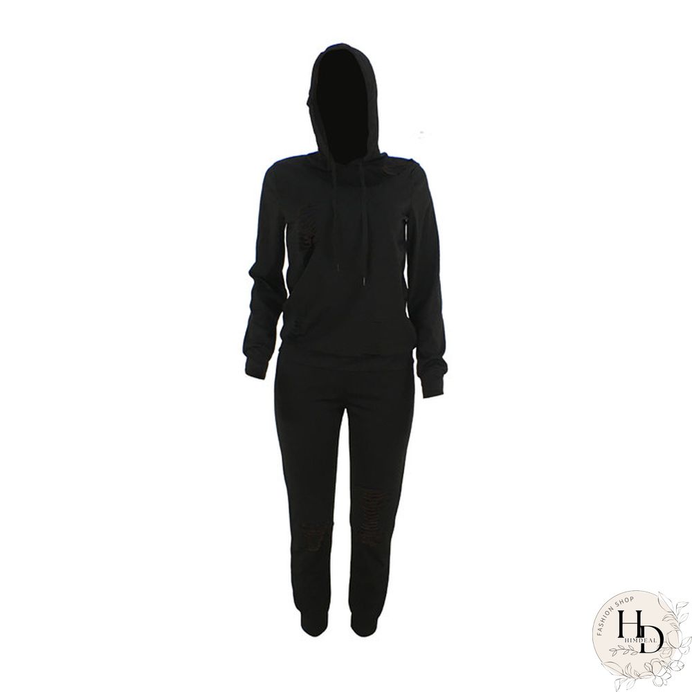 Royal blue Drawstring Mid Solid pencil Two-piece suit