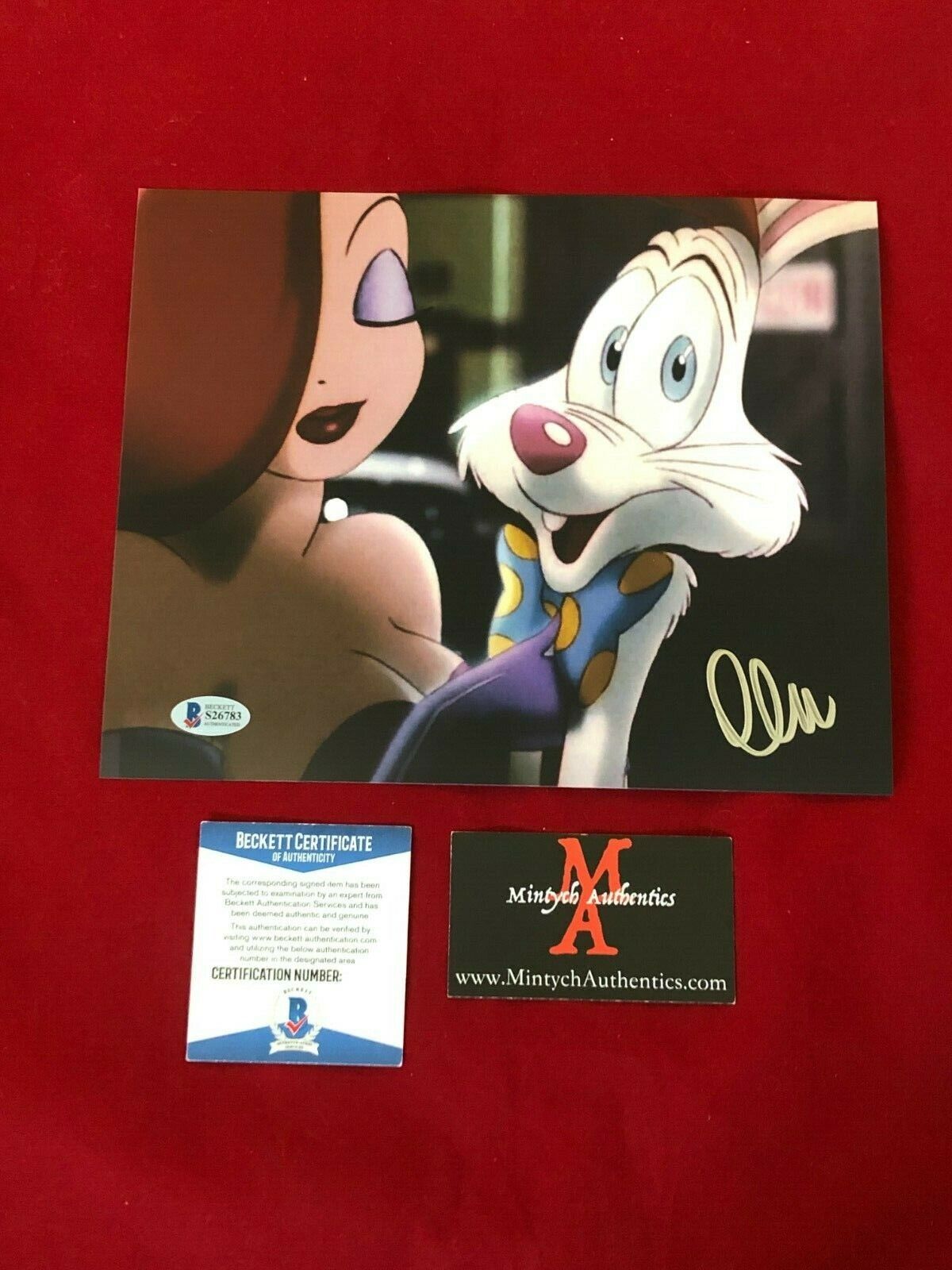 CHARLES FLEISCHER AUTOGRAPHED SIGNED 8X10 Photo Poster painting! WHO FRAMED ROGER RABBIT BECKETT