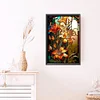 (40*60cm)Stained Glass Lily - Round AB Drill Diamond Painting