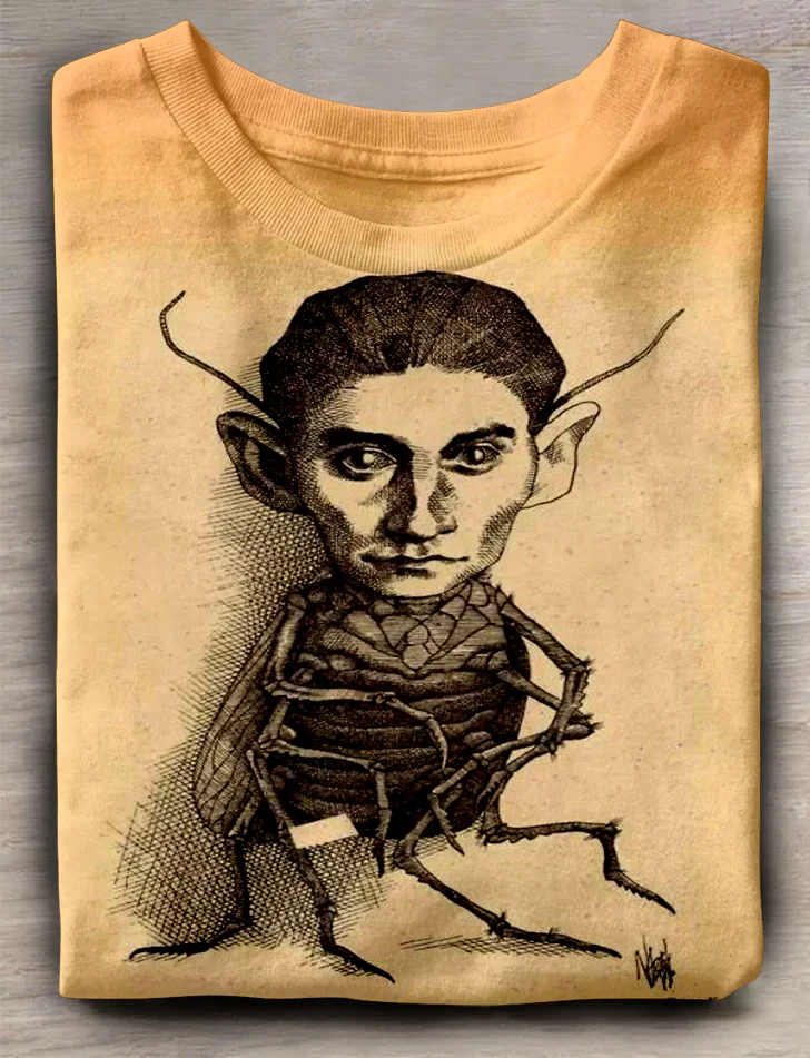 Eagerlys Franz Kafka T-shirt Eagerlys