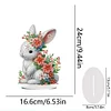 Flower Rabbit - 5D DIY Craft Ornament