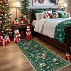 🎅🎄Tapis de No&euml;l Doux et Antid&eacute;rapant pour la D&eacute;coration de la Maison