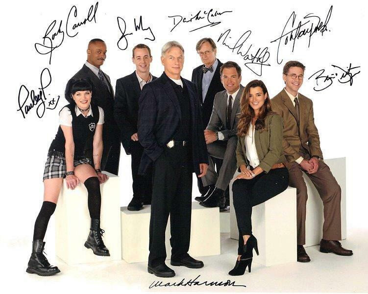 REPRINT - NCIS Cast Autographed Signed 8 x 10 Photo Poster painting Poster RP