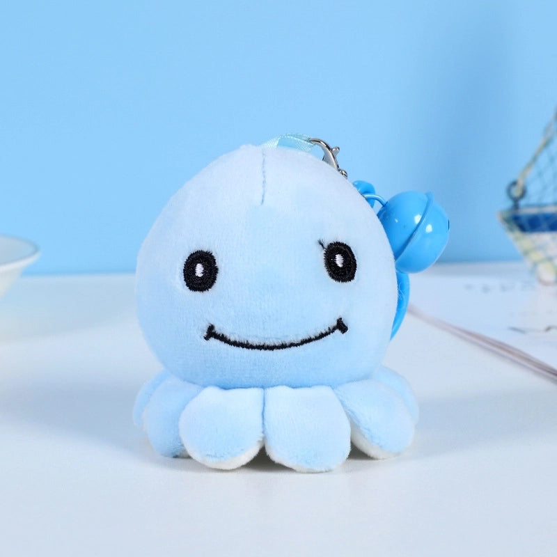 Net Red Cute Little Octopus Pendant Plush Toy Doll Bag Bag Pendant Keychain Doll