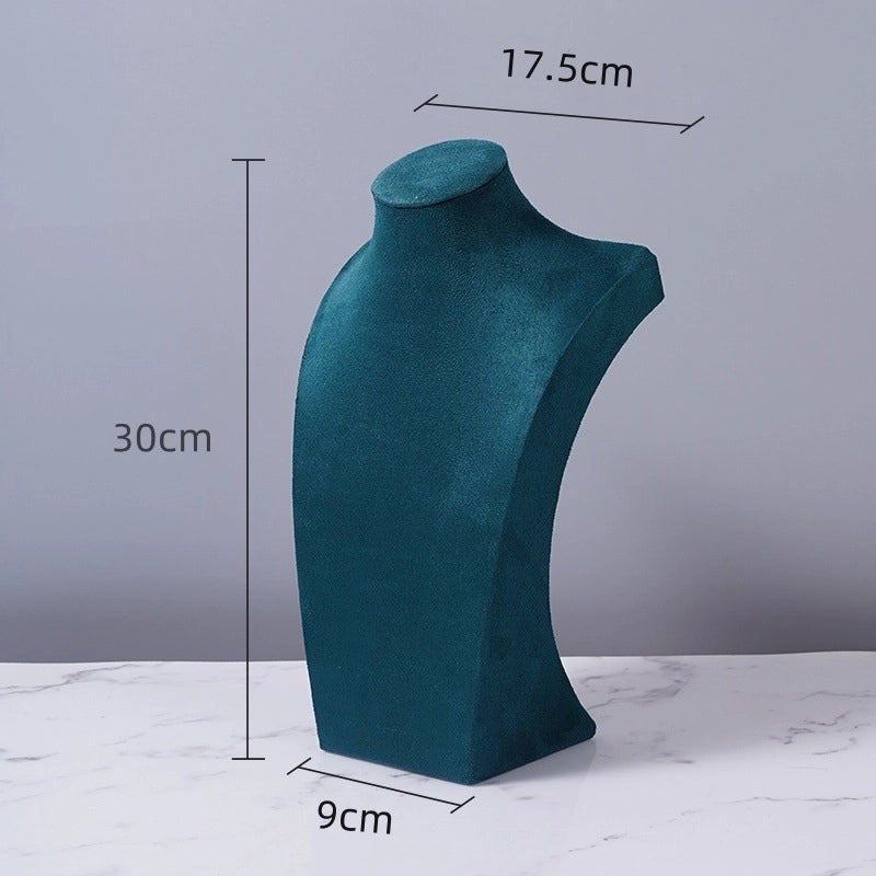 1 Piece Velvet Minimalist Solid Color Jewelry Display