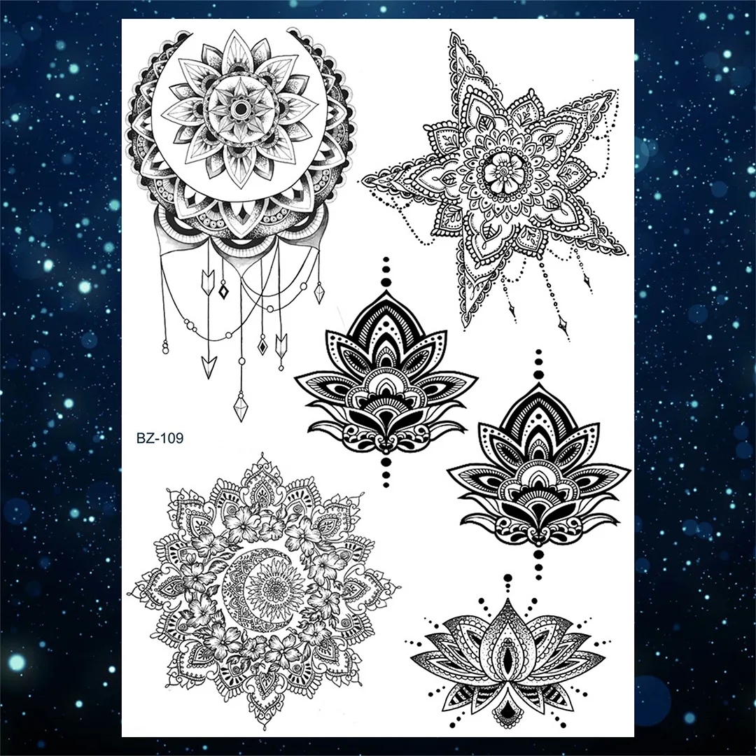 Sdrawing Gangster Skeleton Vampire Halloween Temporary Tattoos For Women Realistic Punk Girls Skull Fake Tattoo Sticker Arm Tatoos