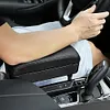 Car Armrest Box Elbow Support Adjustable Height Center Console Storage Organizer