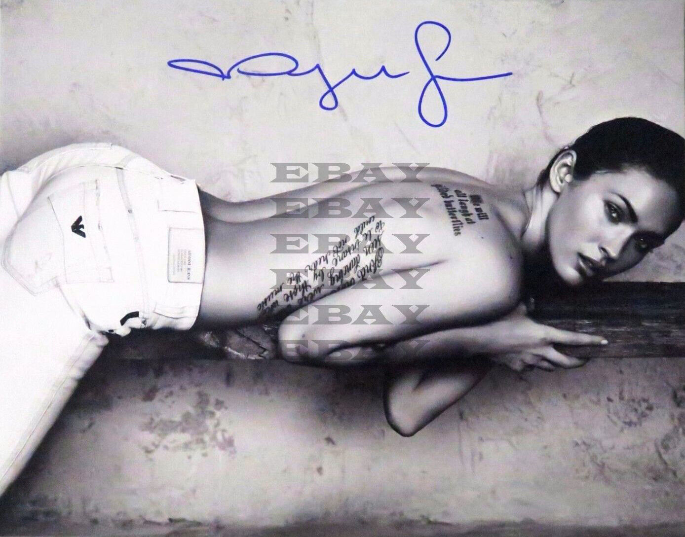 Megan Fox Autographed Signed 8x10 Photo Poster painting Reprint