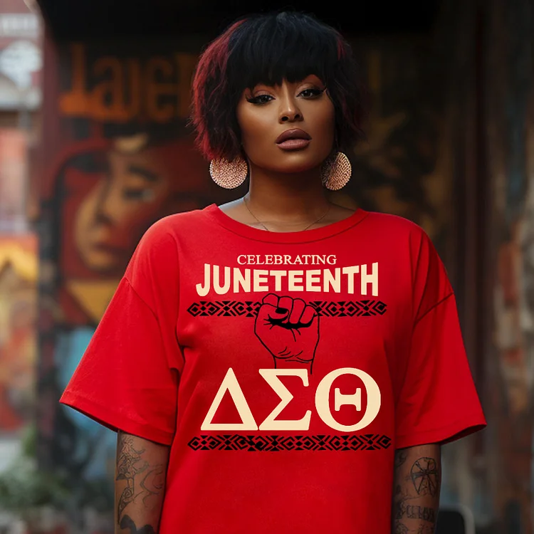 Celebrate Juneteenth DST T-shirt