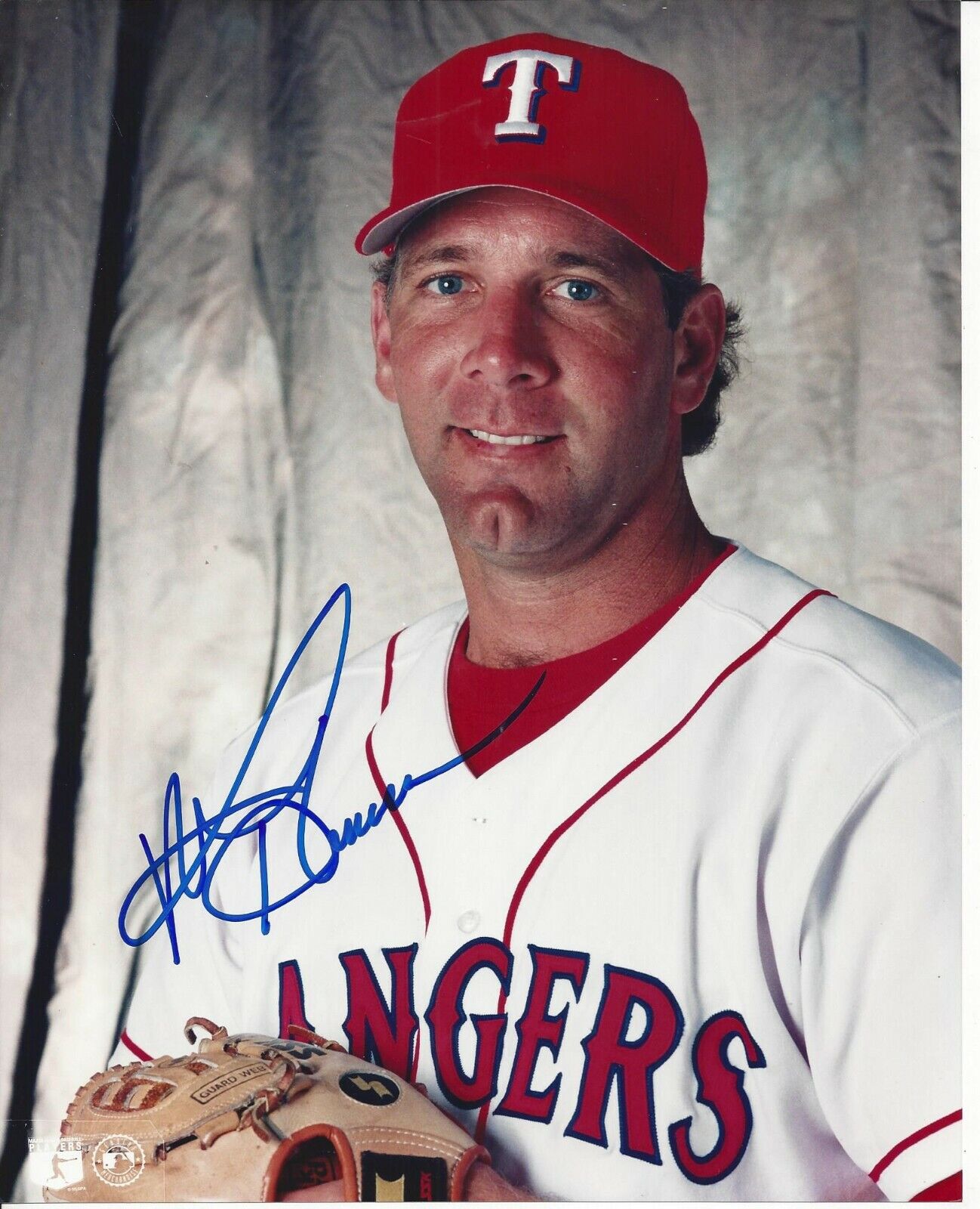 Mike Henneman Autographed 8x10 Texas RangersRare #S987