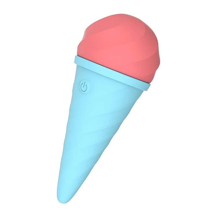 Ice Cream Wand Rechargeable Vibrating Masturbation Toys