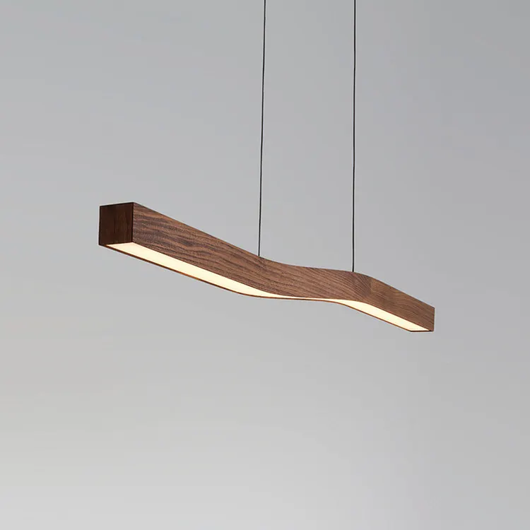 Geometry Wood LED Pendant Light