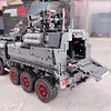 Vehicle Troop Carrier Model Adult Difficult Assembly Building Blocks