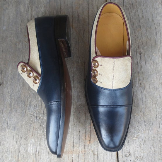 Men's Handmade Leather Oxfords Shoes