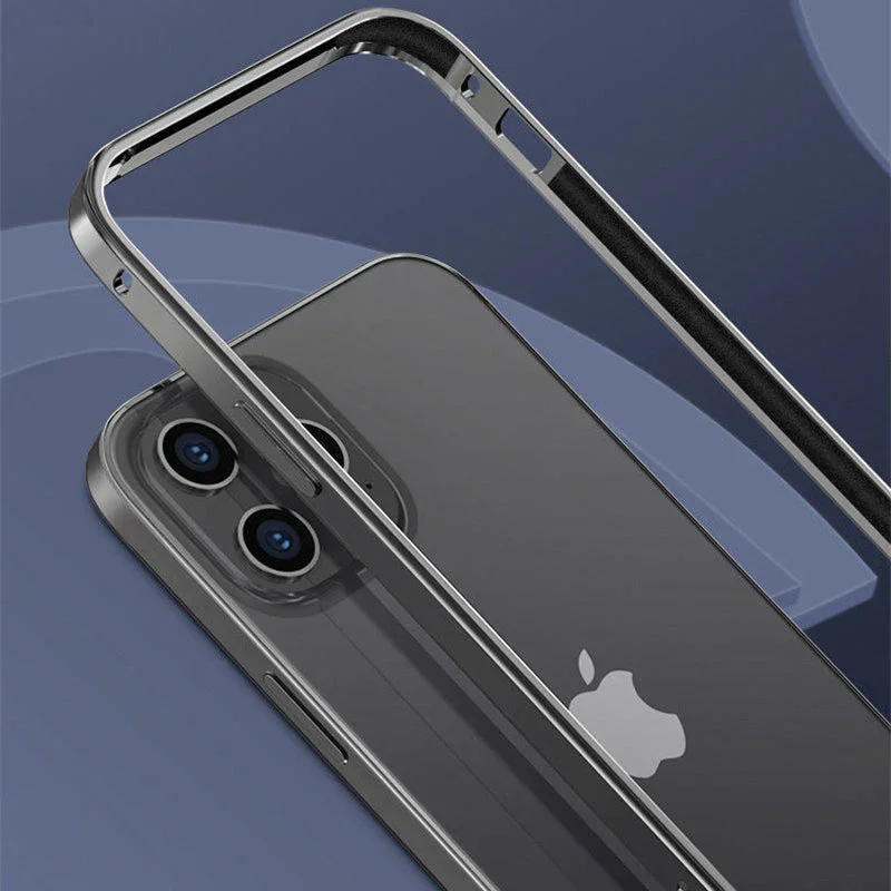 Metal Frame Apple Straight Edge Ultra-thin Protective Case