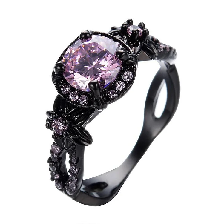 Vintage Black Sapphire Ring | 168DEAL