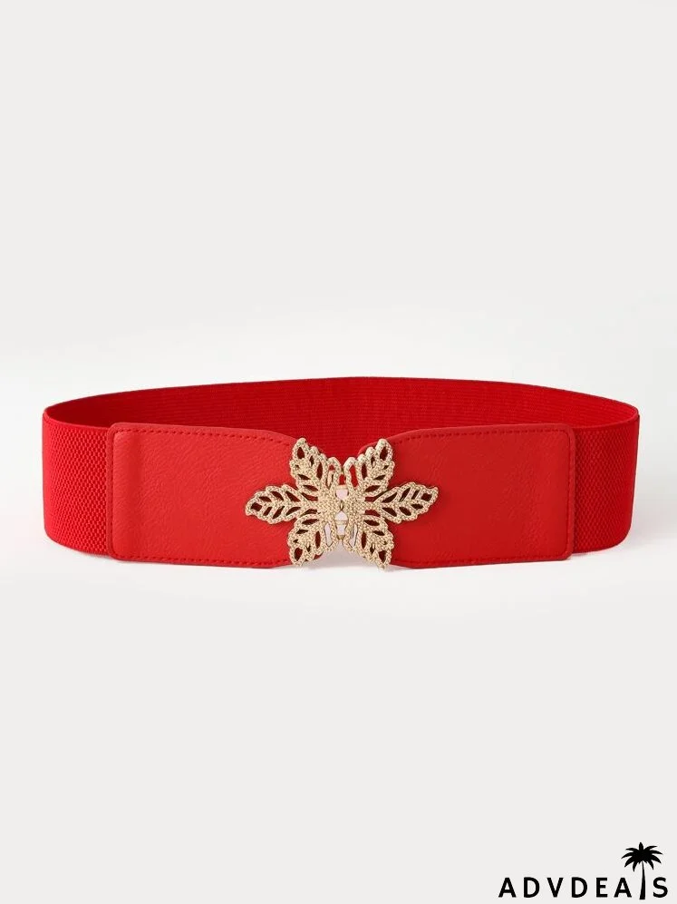 Leaf Buckle Belt