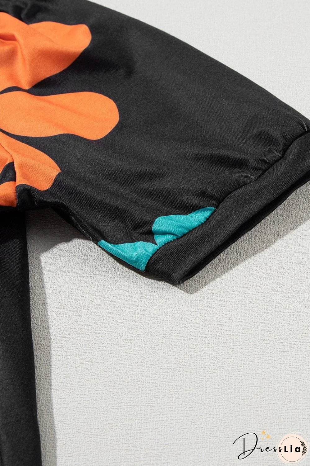 Black and White Floral Tee