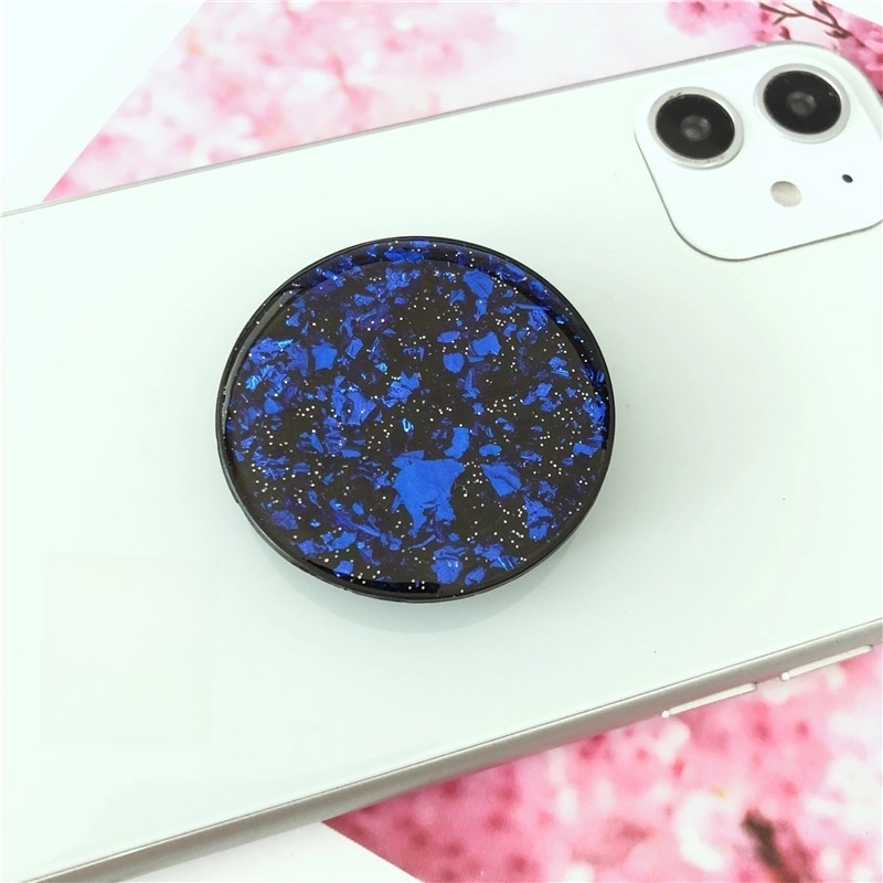 Glue Glitter Gold Foil Telescopic Solid Color Tin Foil Paper Mobile Phone Anti-fall Bracket