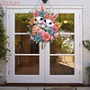 Easter 2D Flat DIY Hanging Diamond Art Ornament Home Window Pendant (Rabbit)
