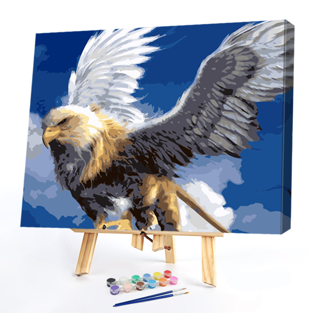 

40*50CM Paint By Numbers-Flying Eagle, 501 Original