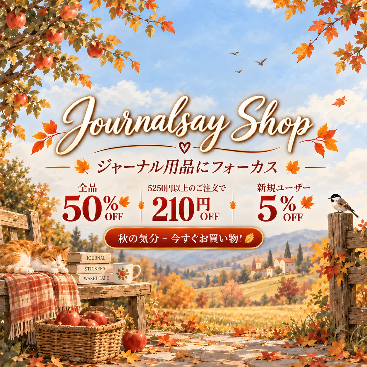 Journalsay ジャーナル用品に焦点を当てる