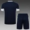 2025 Portugal Pre-match Training Royal Blue Shirt+Shorts 1:1 Thai Quality