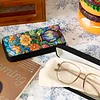DIY Diamond Painting Leather Flower Sunglass Storage Box Kit