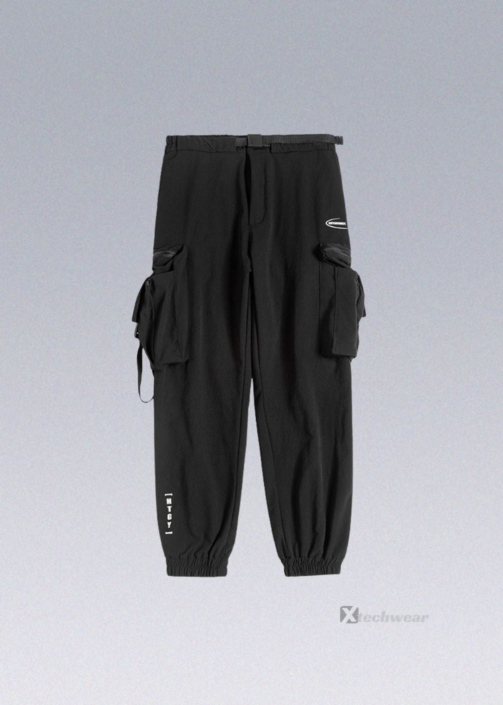 Black Ribbon Pants JIYE HEAVY INDUSTRY techwear-x