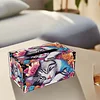 DIY Diamond Tissue Box Wooden 5D Diamond Painting Tissue Holder for Home Decor