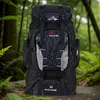 80L Climbing Backpack Large Capacity Unisex Trekking Backpack Travel Accessories