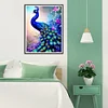 Diamond Painting-DIY Full Round Drill Peacock