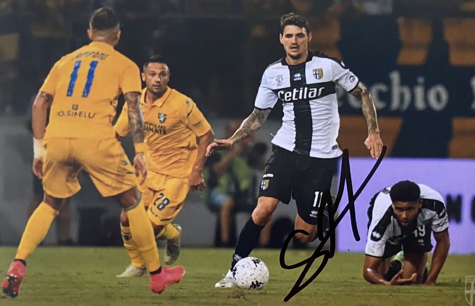 Stanko Juric Hand Signed Parma 6X4 Photo Poster painting 2