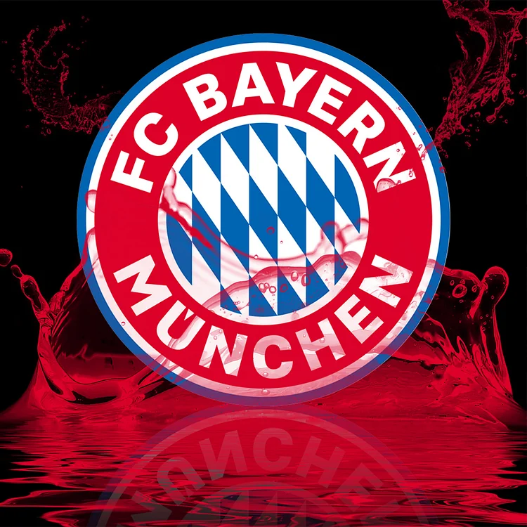 Bayern Munich Logo  - Full Round - Diamond Painting (40*40cm)