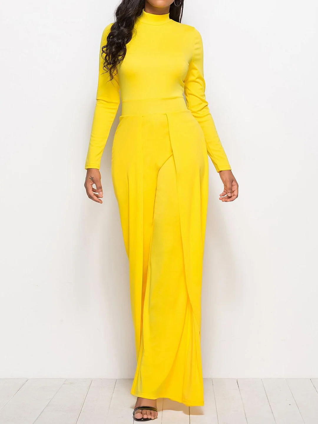 Paneled Casual Sheath One-Pieces