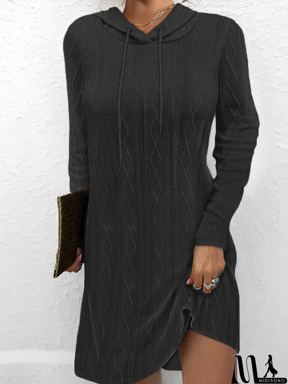 MidiSono - Casual and Fashionable winter Dress