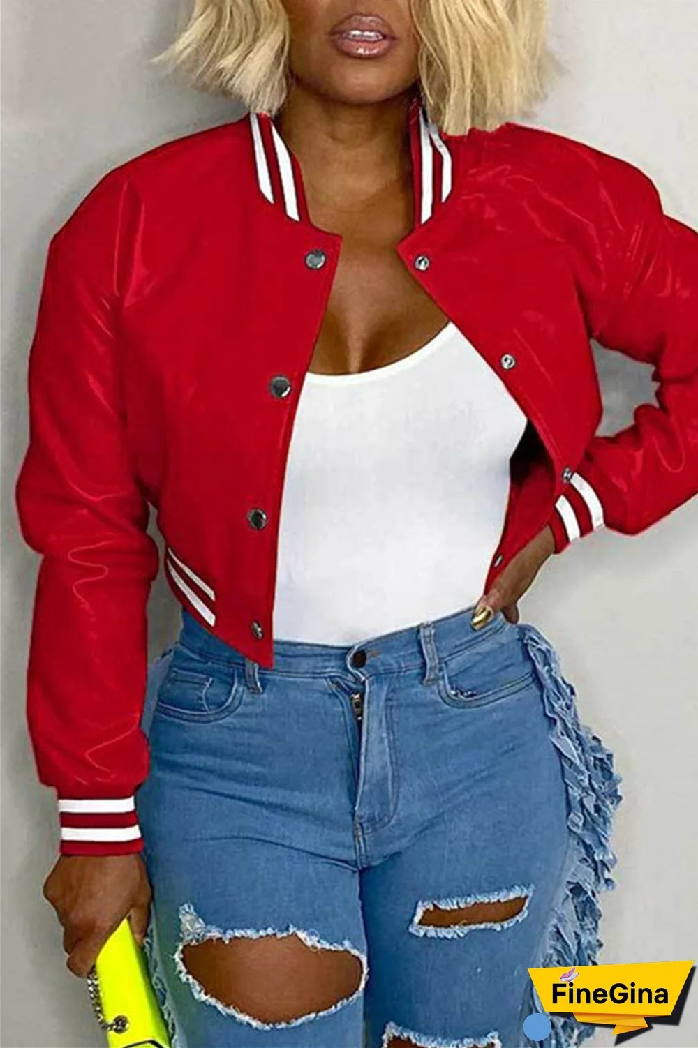 Black Casual Solid Patchwork Conventional Collar Outerwear